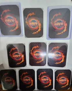 Naruto CCG Bandai LOT of 10 Cards - Image 2