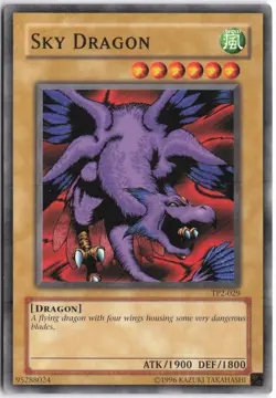 Yugioh - Sky Dragon TP2-029 Unlimited - Tournament Pack 2 - Image 1