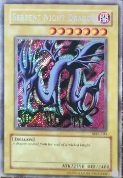 Serpent Night Dragon MRL-103 Magic Ruler Unlimited *NM NEVER PLAYED* - Image 1