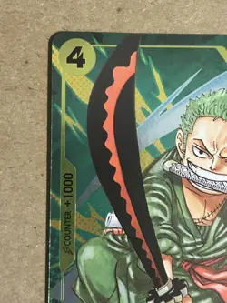 Roronoa Zoro (Event Pack Vol. 3) One Piece Promo Card P-042 NM - Image 2