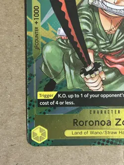 Roronoa Zoro (Event Pack Vol. 3) One Piece Promo Card P-042 NM - Image 3