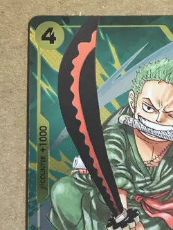 Roronoa Zoro (Event Pack Vol. 3) One Piece Promo Card P-042 - Image 2