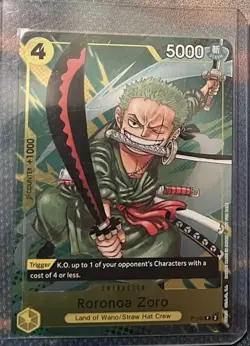 • Roronoa Zoro • P-042 Event Pack Vol. 3 Promo Foil One Piece TCG NM - Image 1