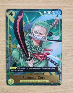 • Roronoa Zoro • P-042 Event Pack Vol. 3 Promo Foil One Piece TCG NM - Image 1