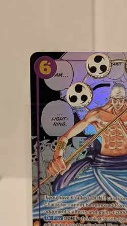 One Piece TCG | Enel Manga Alt Art OP15-118 Adventure On Kami's Island - Image 3