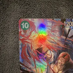 Shanks OP13-028 Alt Art SR Foil One Piece TCG Carrying On His Will NM - Image 2