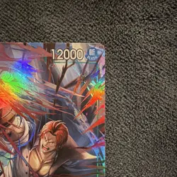 Shanks OP13-028 Alt Art SR Foil One Piece TCG Carrying On His Will NM - Image 3