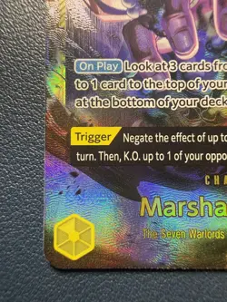One Piece Marshall.D.Teach SEC OP16-119 The Time of Battle Foil - Image 5