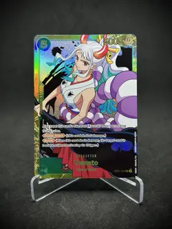 Yamato One Piece TCG Romace Dawn OP01-121 SEC Holo Foil NM Card - Image 1