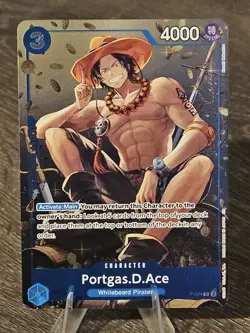 Portgas.D.Ace (Tin Pack Set Vol. 2) P-074 One Piece Promotion Cards Foil - Image 1