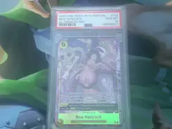 One Piece OP14-EB04 the Azure Sea's Seven Boa Hancock ALT ART OP14-112 PSA 10 - Image 1