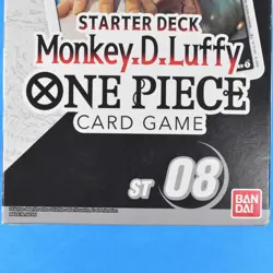 One Piece TCG Starter Deck ST 08 Monkey D. Luffy ST08 · English · Factory Sealed - Image 2