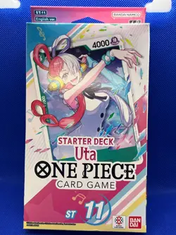 SEALED One Piece Starter Deck 11: Uta Green ST11 - 51 Card Deck + 10 DON!! - Image 1