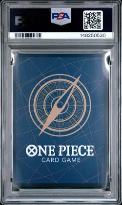 2025 ONE PIECE OP11-A FIST OF DIVINE SPEED SPECIAL ALTERNATE ART STUSSY PSA 9 - Image 2