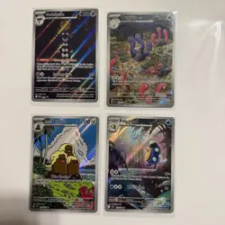 Pokemon TCG mixed lot of Illustration rare cards - Image 1