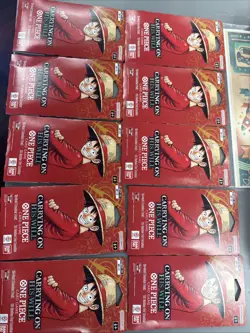 One Piece TCG: Carrying On His Will Sleeved Booster OP-13 English Lot Of 10 - Image 1