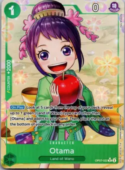 Otama (Parallel) OP07-022 500 Years in the Future Foil One Piece NM A13 - Image 1