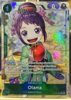 One Piece Card Game Otama Alt Art (Parallel) OP07-022 Rare NM English - Image 1