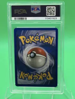 DARK GYARADOS- 2000 POKEMON ROCKET PRERELEASE #8 HOLO PSA 8 - Image 3