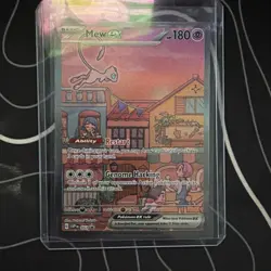 Mew ex 053 Holo Promo Scarlet & Violet 151 UPC Promo Pokemon English NM - Image 1