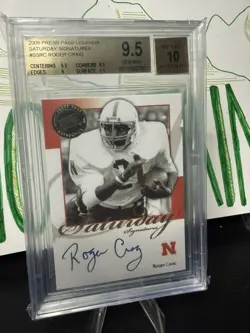 Roger Craig BGS 9.5/Auto 10. On Card 2008 Press Pass Legends Saturday Signatures - Image 3