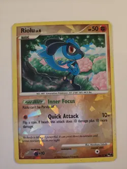 Riolu 016/017 Pop Series 8 Reverse Holo LP - Image 1