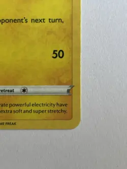 Pokemon TCG Card Pikachu SWSH039 Sword & Shield Black Star Promo General Mills - Image 4