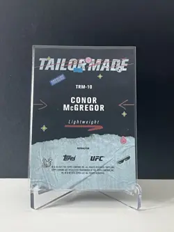 2025 Topps Chrome Ufc Conor Mcgregor Tailor Made Refractor #TRM-10 - Image 2
