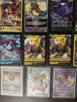 Pokemon TCG Silver Tempest 13-Card Lot V/VSTAR/EX Foil Whimsicott Kleavor - Image 4