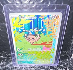 Pokemon TCG Japanese Hitmontop 120/182 Holo + Full Art Trainer Card Lot - Image 1