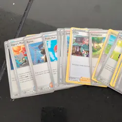 Pokemon TCG Mixed Card Lot – Tins & Sleeves, Genesect, Pikachu, Obsidian Flames - Image 3
