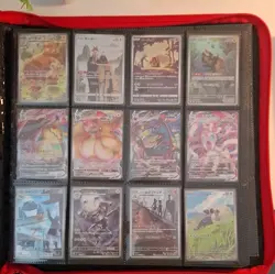 Pokemon TCG Japanese Mixed Card Lot in Binder (2022) BINDER INCLUDED - Image 1