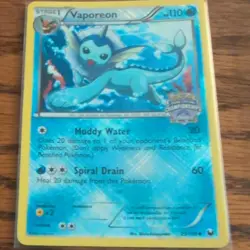 Pokemon TCG Vaporeon Dark Explorers Reverse Holo Uncommon 25/108 Stage 1 110 HP - Image 1