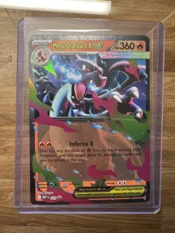 Mega Charizard X EX Black Star Promo MEP 029 Pokemon Card - Image 1
