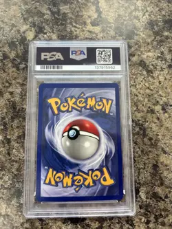 1999 Pokemon TCG Fossil Aerodactyl Holo Rare Card PSA 8 NM-MT - Image 2