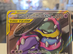 Pokemon TCG - Muk & Alolan Muk GX (Full Art) 197/214 Sm-Unbroken Bonds Holo - NM - Image 2
