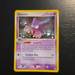 Pokemon Haunter FireRed & LeafGreen 34/112 70 HP Uncommon Reverse Holo English - Image 1