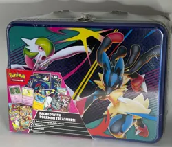 Pokemon Scarlet & Violet Mega Evolutions Collector Chest Tin Factory Sealed 2025 - Image 1
