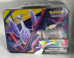 Pokemon Scarlet & Violet Mega Evolutions Collector Chest Tin Factory Sealed 2025 - Image 3