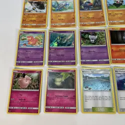 35 Sun & Moon Guardians Rising Pokemon Card Bundle No Doubles Dhelmise Holo - Image 4