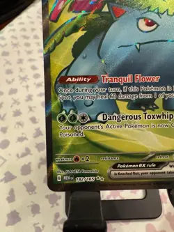 Venusaur ex 182/165 -S&V 151 Ultra Rare Full Art Holo Near Mint - Image 5