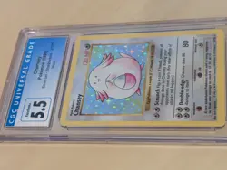 1999 POKEMON BASE SET HOLO #3/102 CHANSEY CGC 5.5 - Image 4