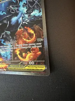 🔥 Mega Charizard X EX 125/094 | Phantasmal Flames | Holo Rare | Pokemon TCG NM - Image 2