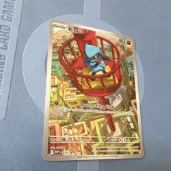 Pokemon TCG Riolu 010 Me: Mega Evolution Promo Holo Basic Fighting 80 HP English - Image 3