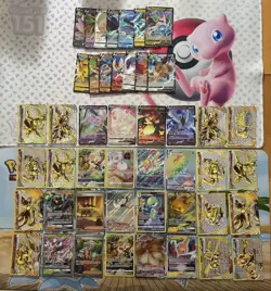 Pokemon Card Full Art Alt Art Fire Charizard Espeon Zapdos 46 Cards - Image 1