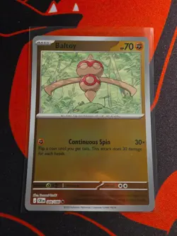 Pokemon Baltoy Chaos Rising 46/86 Reverse Holo Near Mint English - Image 1