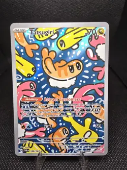 Tatsugiri 186/167 Full Art Illustration Rare Holo Sv06 Twilight Masquerade - Image 1