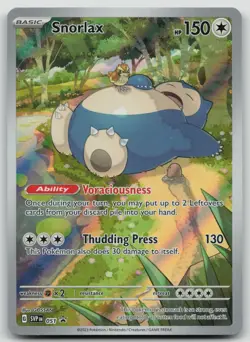 Pokemon Snorlax 51 Promo 151 - NM - Image 1