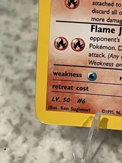 Blaine's Charizard 2/132 Gym Challenge Holo- Pokemon TCG WOTC- MP - Image 5