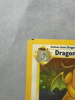 Pokemon TCG Dragonite Fossil 4/62 Holo Rare 100 HP Stage 2 1999 Unlimited - Image 2
